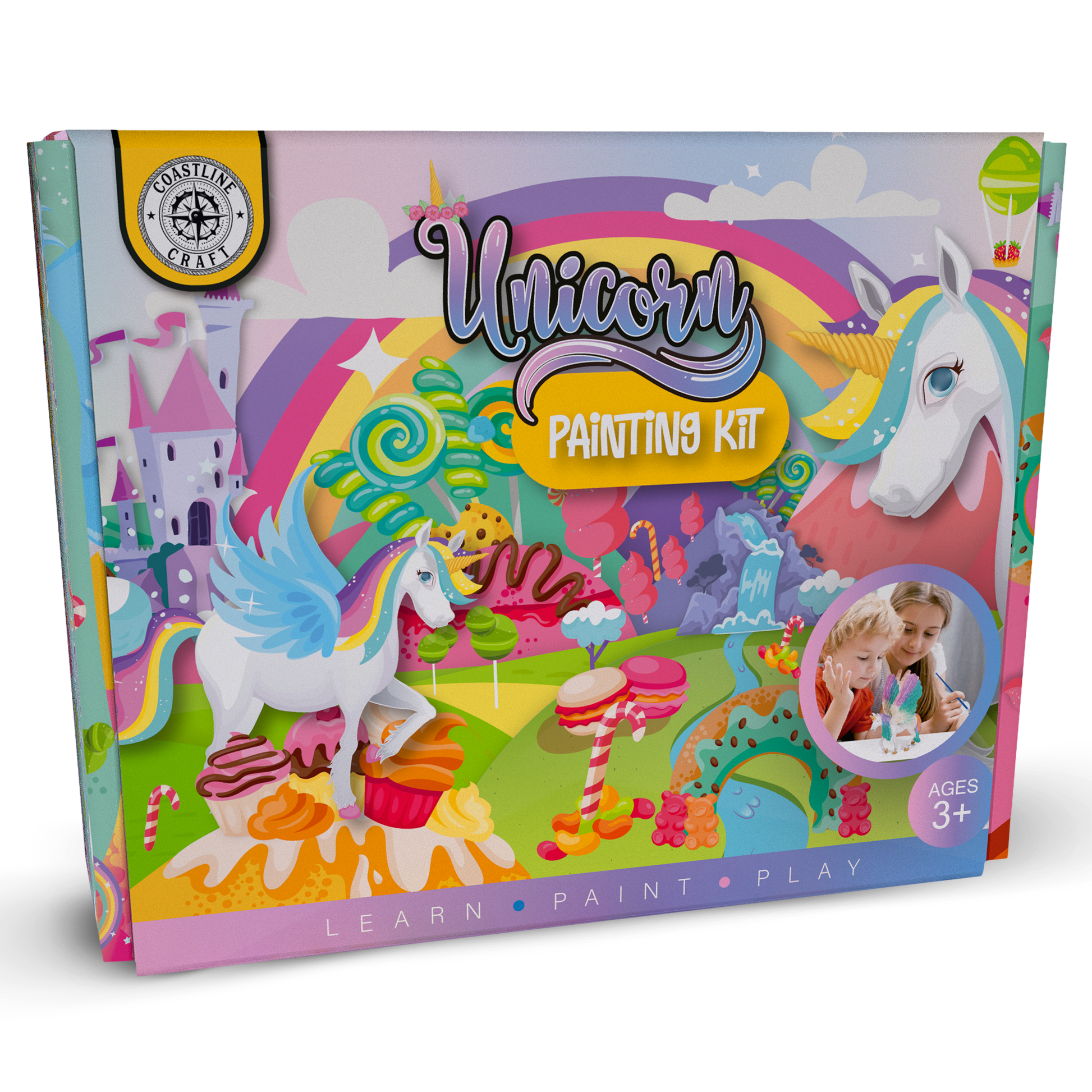 Lekebaby Unicorn Crafts for Girls Ages 6-8 Rock Painting Kit for Kids Ages  4-8 - Unicorn Arts and Crafts Glow in The Dark Painting Rocks for Kids -  Great Christmas Painting Gifts